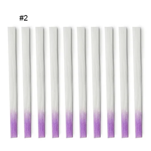 10Pcs 1 м/1,5 м/2 м 3*100 см стекловолокно белый акрил для УФ-гель-лака для наращивания ногтей шелковые кончики для наращивания ногтей аксессуары для дизайна ногтей спа - Цвет: 10Pcs