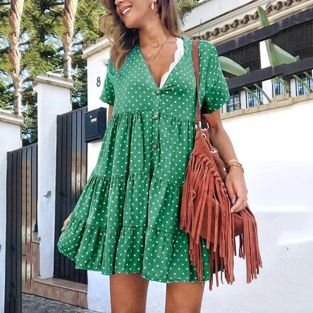 Женское платье 2019 Semmer модные женские туфли размера плюс сексуальное с v образным