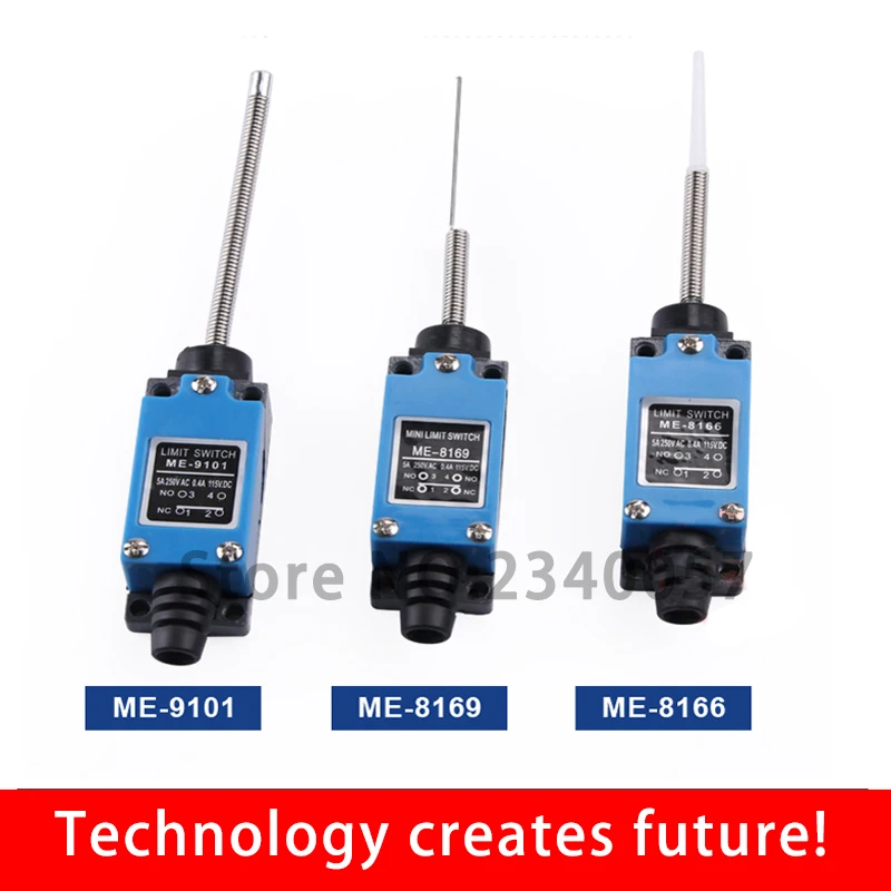ME 9101 8169 8166 концевой переключатель поворотный пластиковый роликовый ME8166 открытый