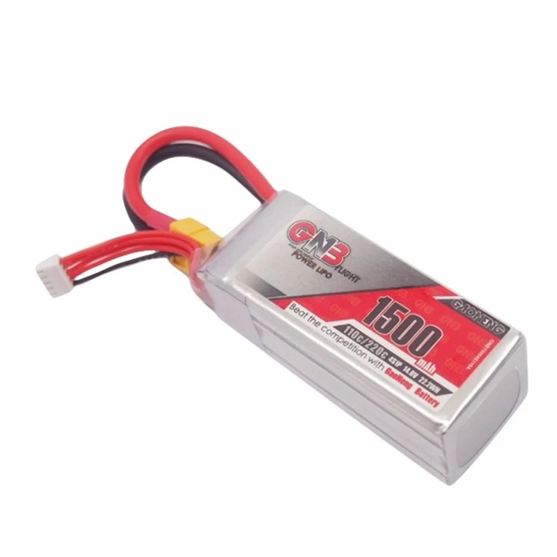 GAONENG GNB 14 8 V 1500mAh 4S 110C / 220C аккумуляторная Lipo батарея для FPV Racing RC Дрон Квадрокоптер