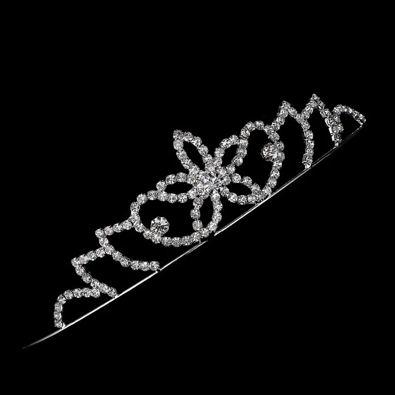 TDQUEEN свадебная прическа интимные Аксессуары Посеребренная блестящая горный