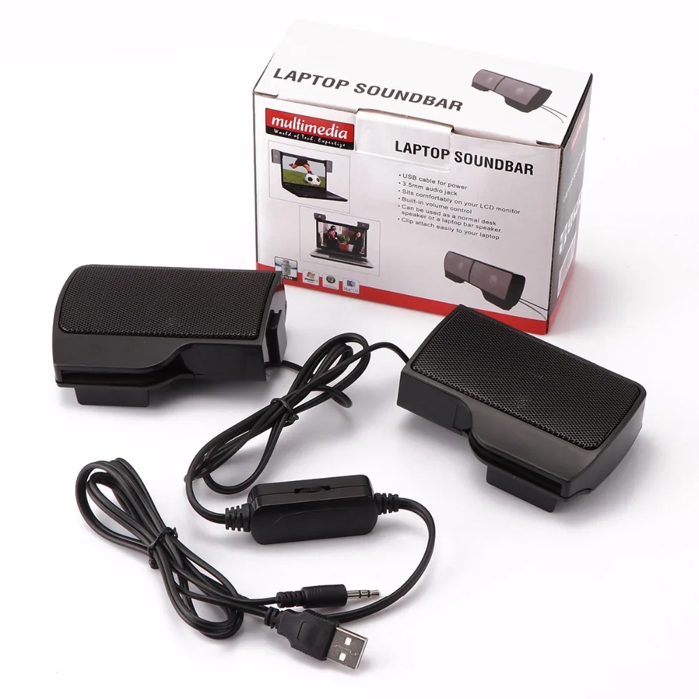 FORNORM портативный динамик мини клип на USB питание бас стерео 3 55 мм разъем