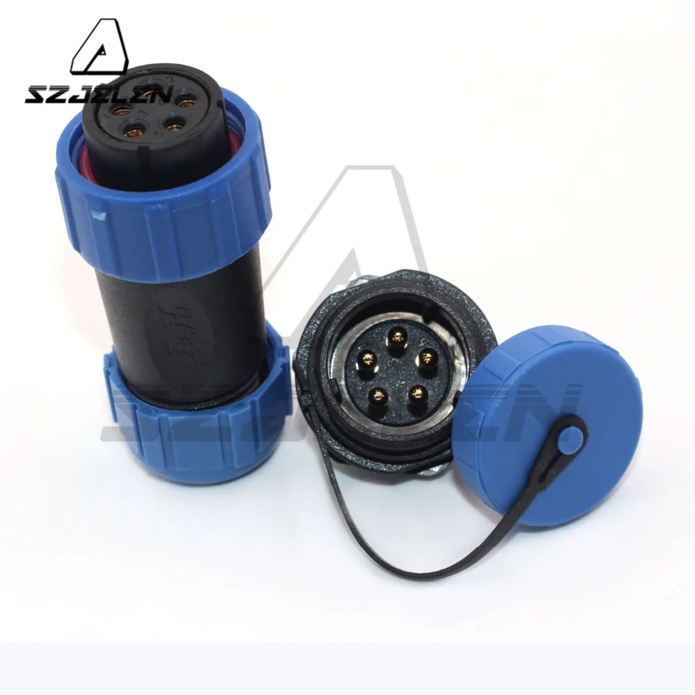 SP2110/SY2112 5 pin Connector Plugs &amp Sockets ip68 Electrical Auto Power Male and Female Wire Waterproof Connectors | Обустройство