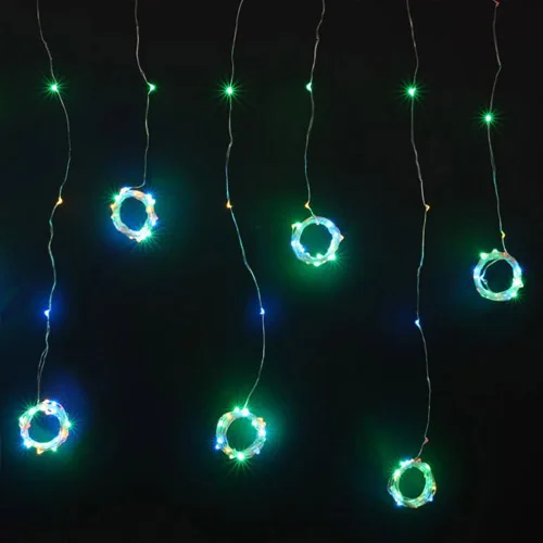 Multicolor DIY USB гирлянда медный провод светодиодный светильник s с контроллером 3 м 5 м 10 м Рождественский праздничный свадебный Сказочный светильник - Испускаемый цвет: Multicolor