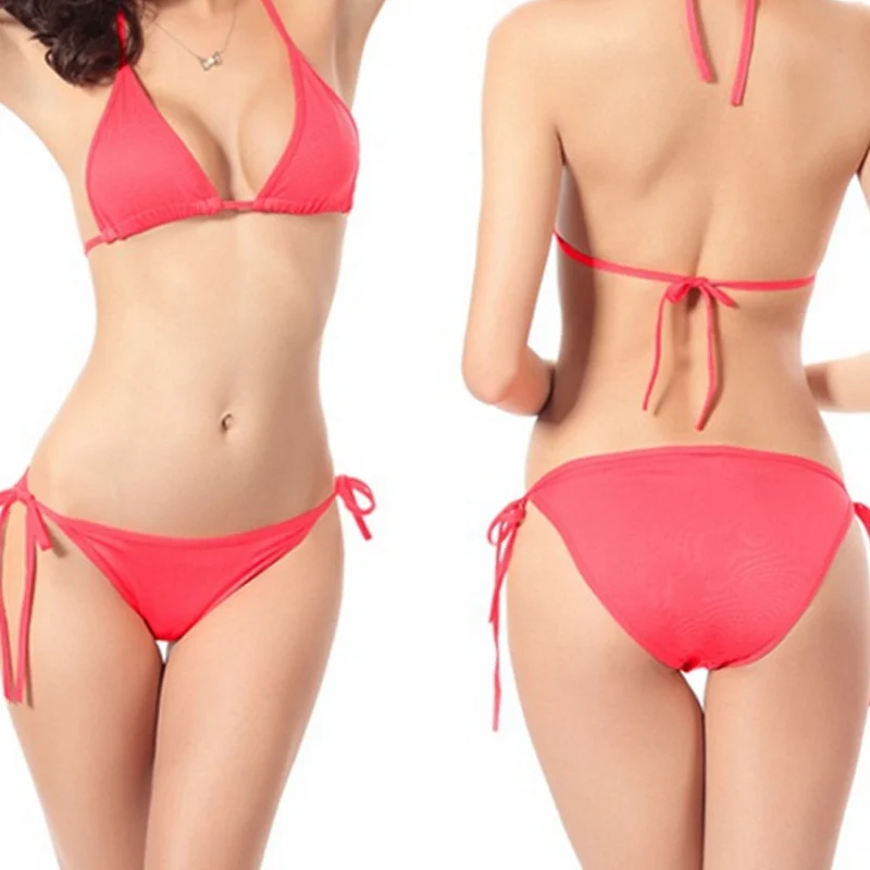 2017 простой дизайн женский купальник сексуальный бикини стринги низ купальный