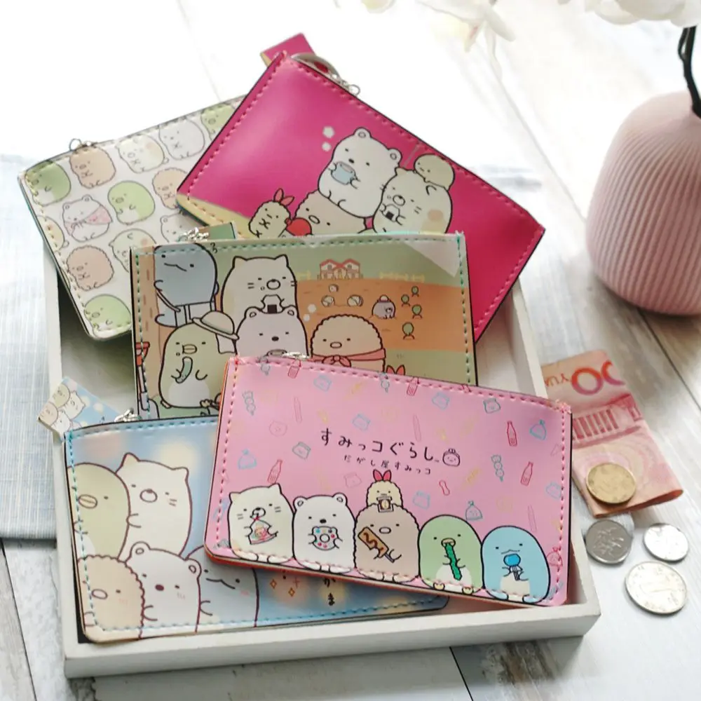 IVYYE 1 шт. Sumikko gurashi молния горячие модные аниме сумки для хранения Бытовая