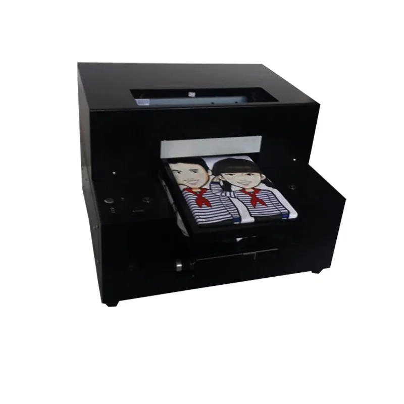 DTG темный цвет Футболка Печать А4 Размер планшетный станок|machine machine|machine dmachine printing