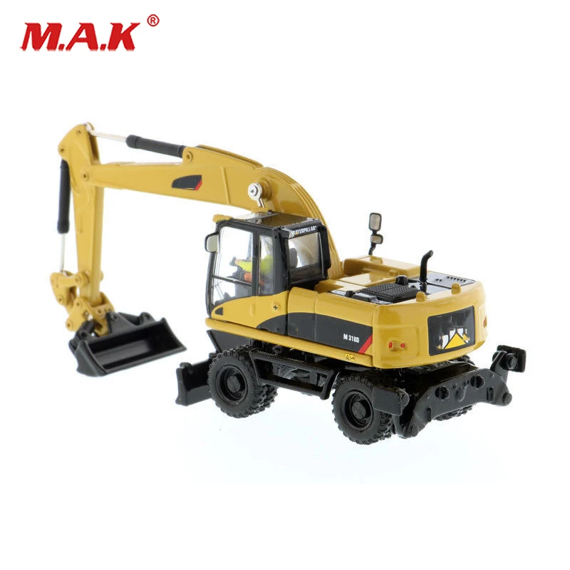 Колесный экскаватор 1/87 M318D серии high line 85177 коллекционная строительная техника