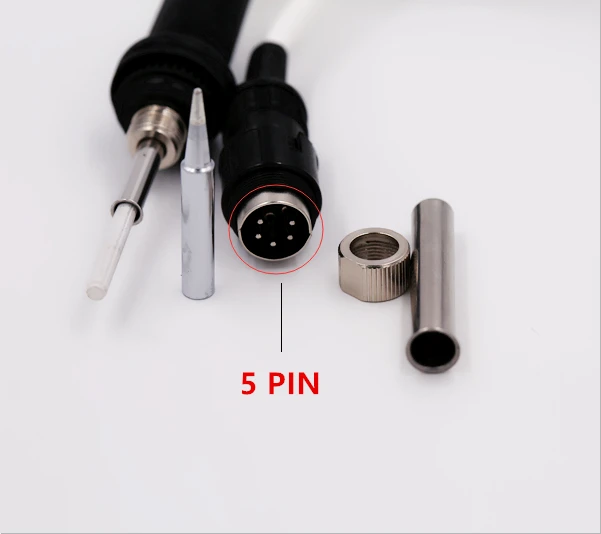 SZBFT 5pin/5 отверстий 907 паяльная станция железная ручка для HAKKO 936 937 928 926 станция ядро