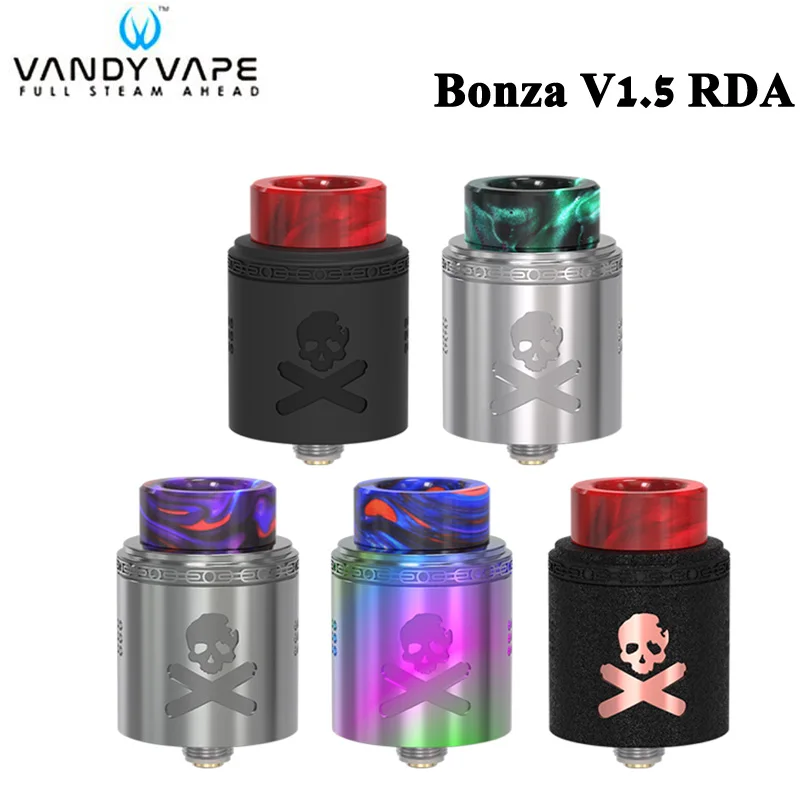 Оригинальный vandy Vape Bonza V1.5 RDA танк 2 мл Vandyvape распылитель увеличитель двойной AFC для