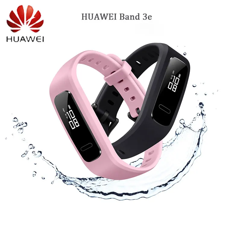 Смарт браслет huawei Band 3e 50 м водонепроницаемый СНПЧ интеллектуальная работа спорт