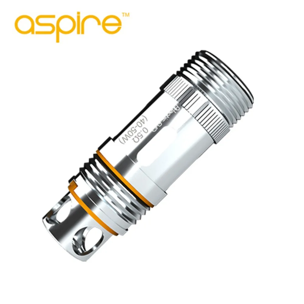 Оригинал Aspire Atlantis EVO Катушки 0.5ohm BVC Бак Распылитель Core 0.4ohm E Электронная Сигарета