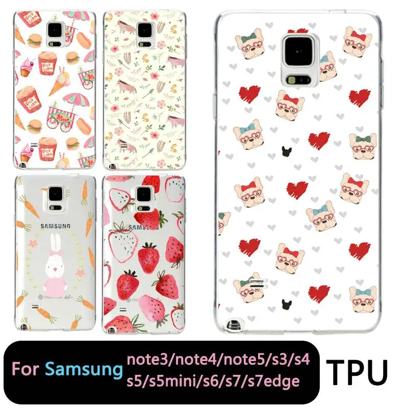 Qmswei ТПУ мягкий чехол для телефона samsung Note5 S8 s6 s7 edge s4 s5 s3 C5 C9 note3 note4 S9plus лошадь