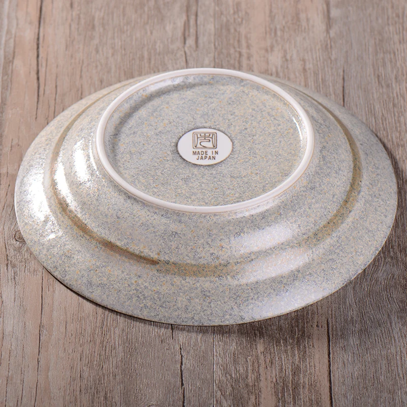 1 предмет японский Керамика лапши риса пластина ручная роспись Сделано в Японии