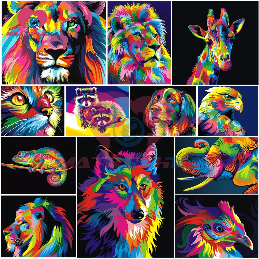 

Diamond embroidery animals 5d diamonds picture Hobby handcraft diamond mosaic 3D Embroidery Diamond mosaic full gear rhinestone