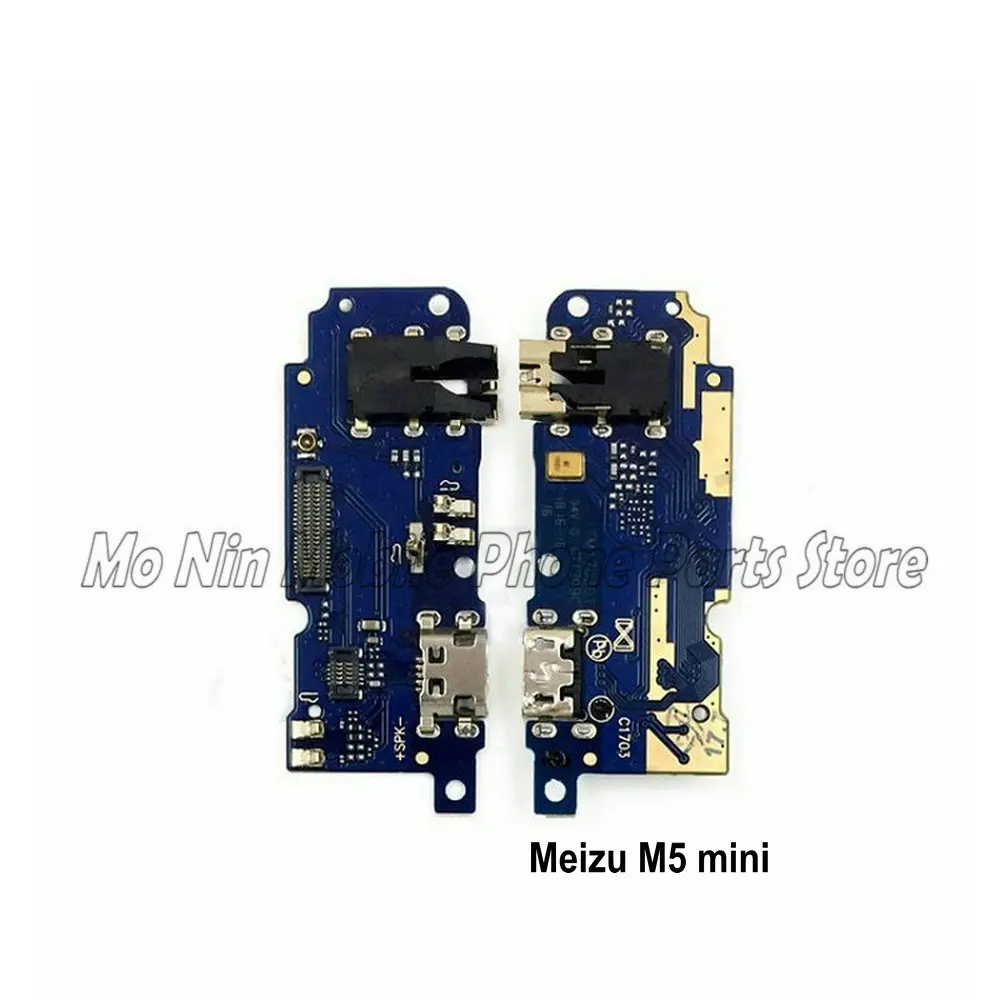 M5 mini Микрофонный модуль+ USB плата с зарядным портом гибкий кабель соединительные части для MEIZU M1 M2 M3 M3s M5 M5s M6 mini Замена - Цвет: M5 mini