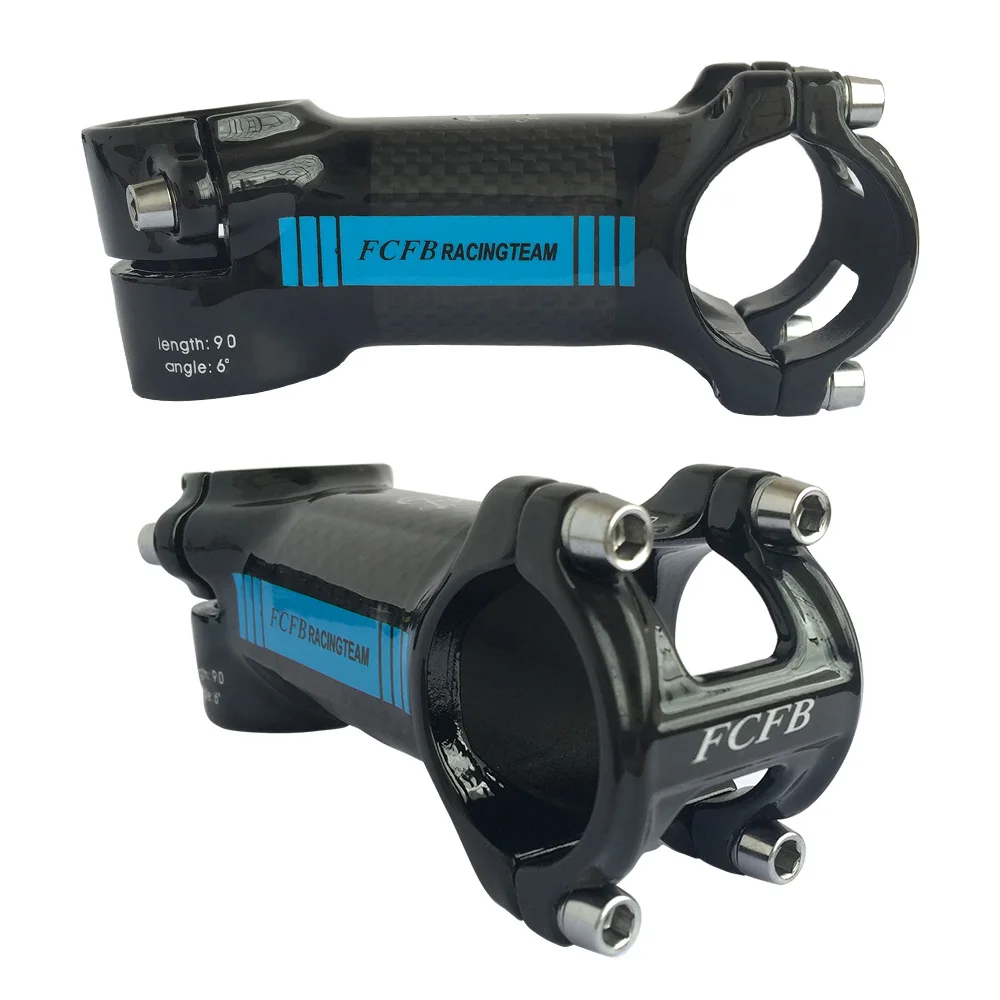 

100% Оригинальный велосипедный king FCFB FW 3K синий карбоновый Алюминиевый стояк с 6-градусным стержнем шоссейный велосипед для мужчин и женщин