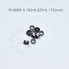 R166RS 4,763*9,525*3,175 (мм) 10 штук Бесплатная доставка подшипник ABEC-5 Миниатюрный Мини подшипник конический роликовый подшипник хромистой стали подшипник R166 R166RS