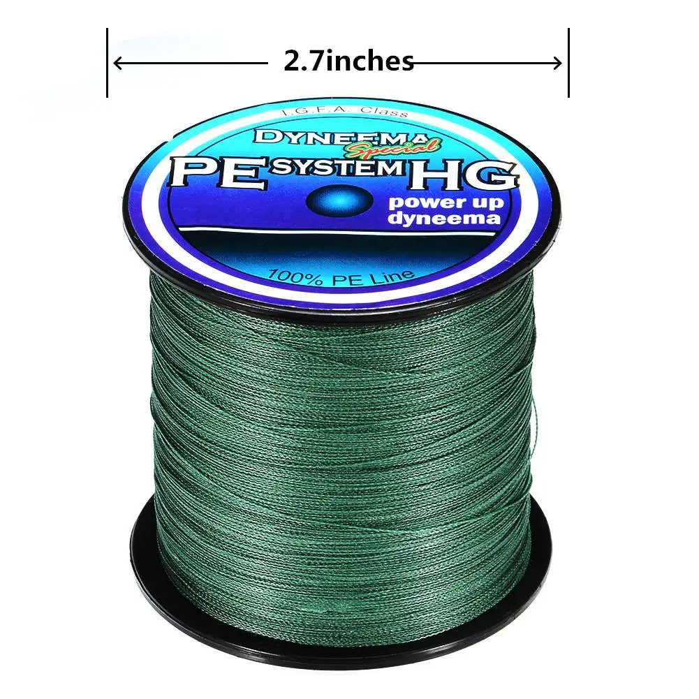 Mounchain 500 м 540 ярдов плетеная рыболовная леска 20LB 30LB 40LB 50LB 60LB 70LB 80LB 4 жильная для