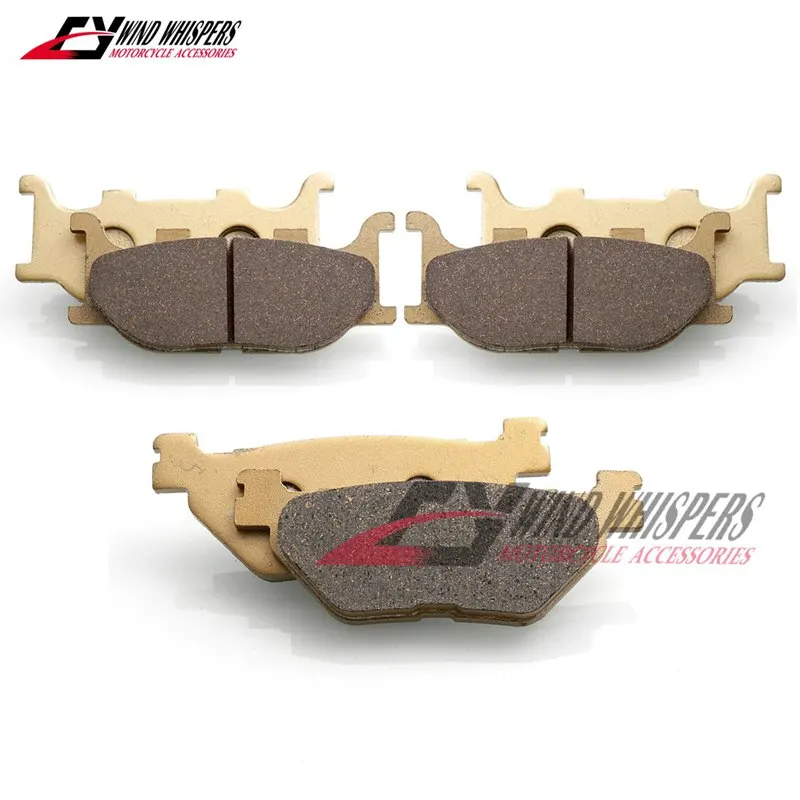 Передние и задние тормозные колодки из медного волокна для Yamaha XP 500 T Max 2001 2002 2003 Tmax