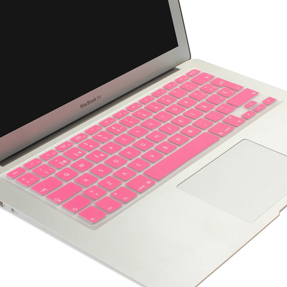 Клавиатура с испанской раскладкой для Air 13 Retina 15 Pro 17 imac A1314|macbook keyboard cover|macbook casekeyboard