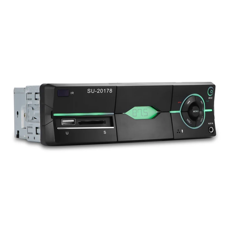 Автозапчасти 1DIN Bluetooth автомобильный стерео аудио плеер с держателем телефона в
