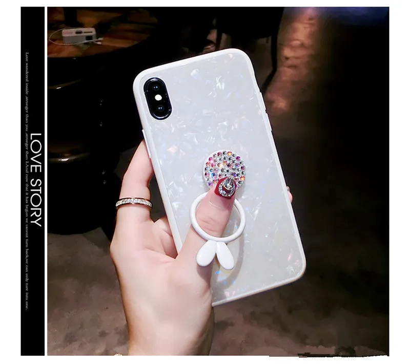 Роскошные блестящие чехлы для телефонов с бриллиантами iPhone X XS Max XR 8 7 6s Plus 11 Pro