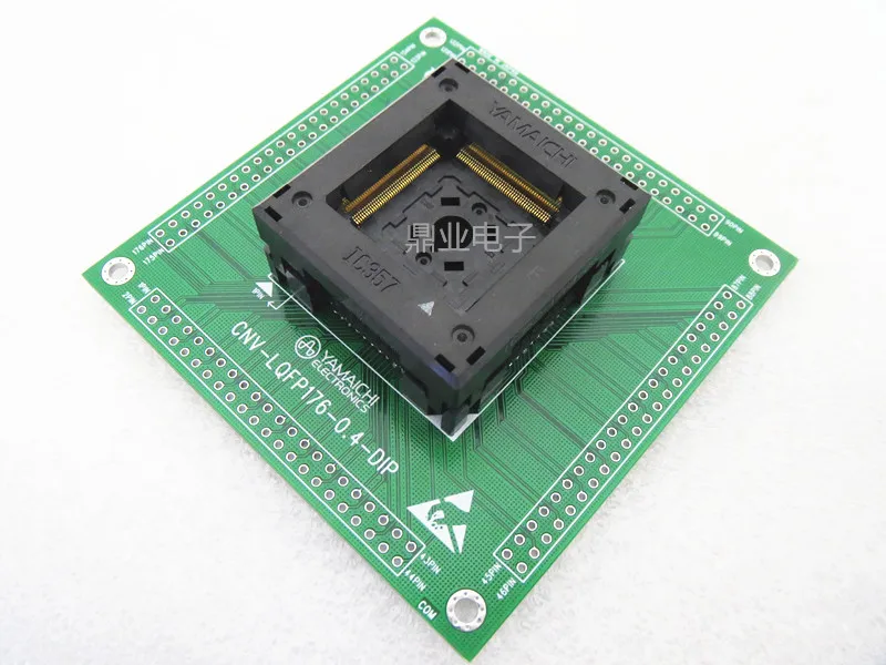 LQFP176 QFP176 TQFP176 IC357 1764 интервал 0 4 мм 176 булавки burn в гнездо золотое покрытие IC Тесты ing
