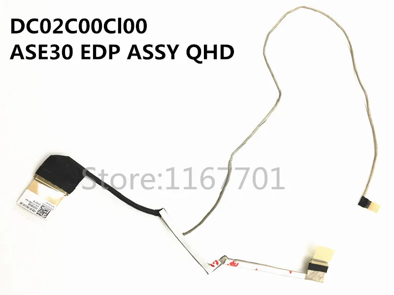 

LCD /LVDS HP ENVY13 13-D 13-D000 DC02C00CI00 ASE30 EDP ASSY QHD 40PIN