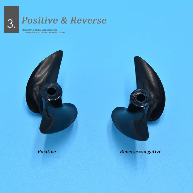 Диаметр лодки 3 мм пропеллер с 2 лопастями пропеллеры для 3-миллиметрового вала