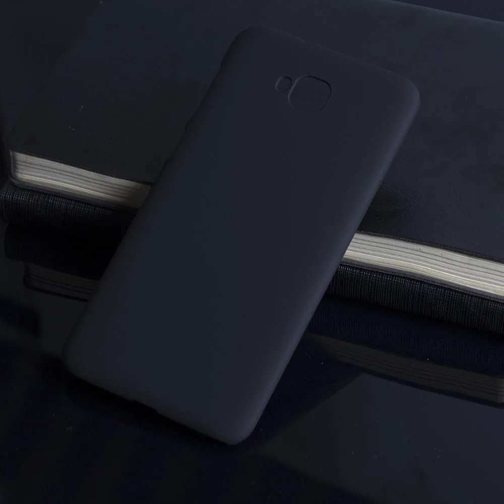 Пластик Coque 5.5For Asus Zenfone 4 Selfie Zd553Kl чехол для Asus Zenfone 4 Selfie Zd553Kl телефона чехол-лента на заднюю панель - Цвет: Black