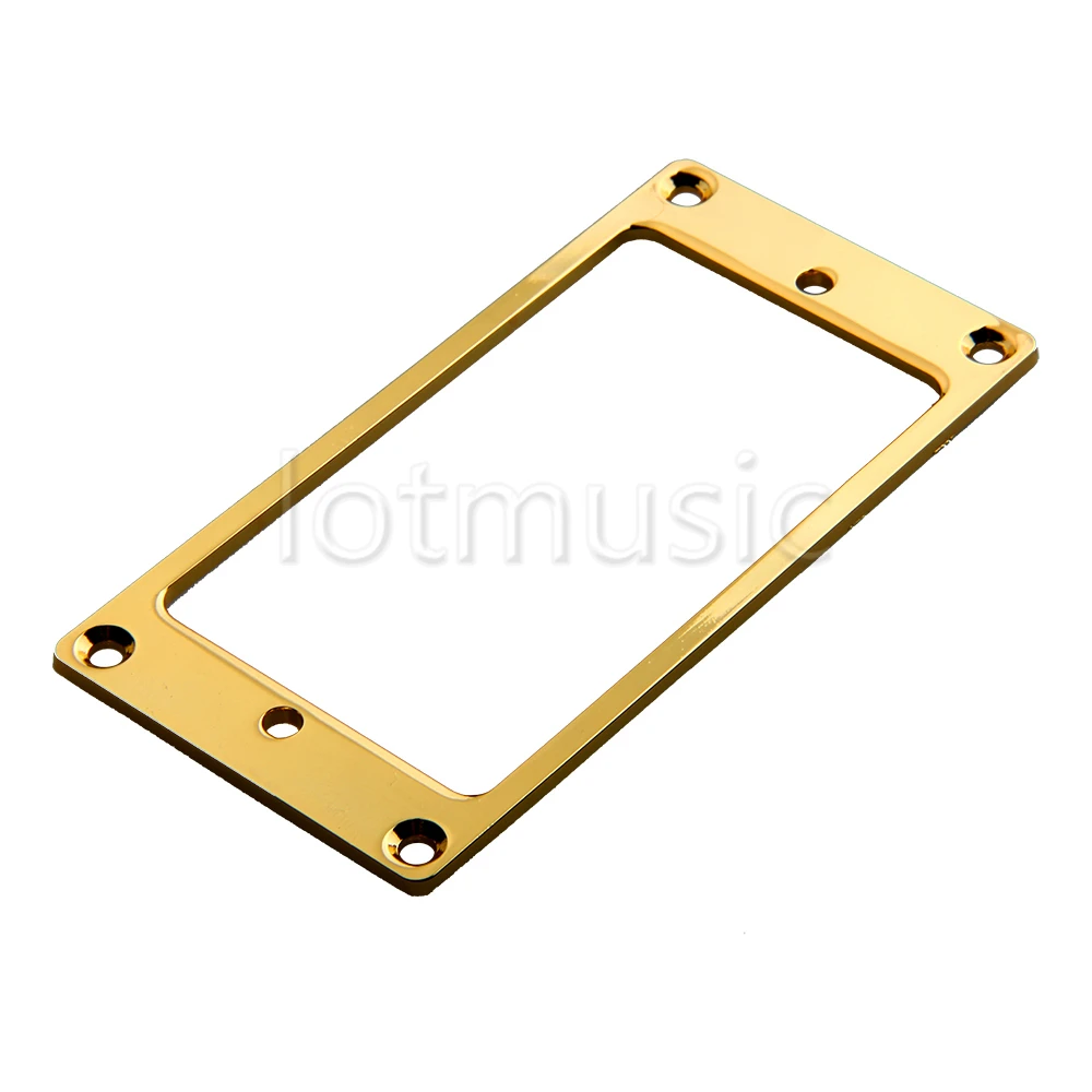 2 шт. Золотое плоское металлическое кольцо для захвата Humbucker|pickup mounting ring|humbucker