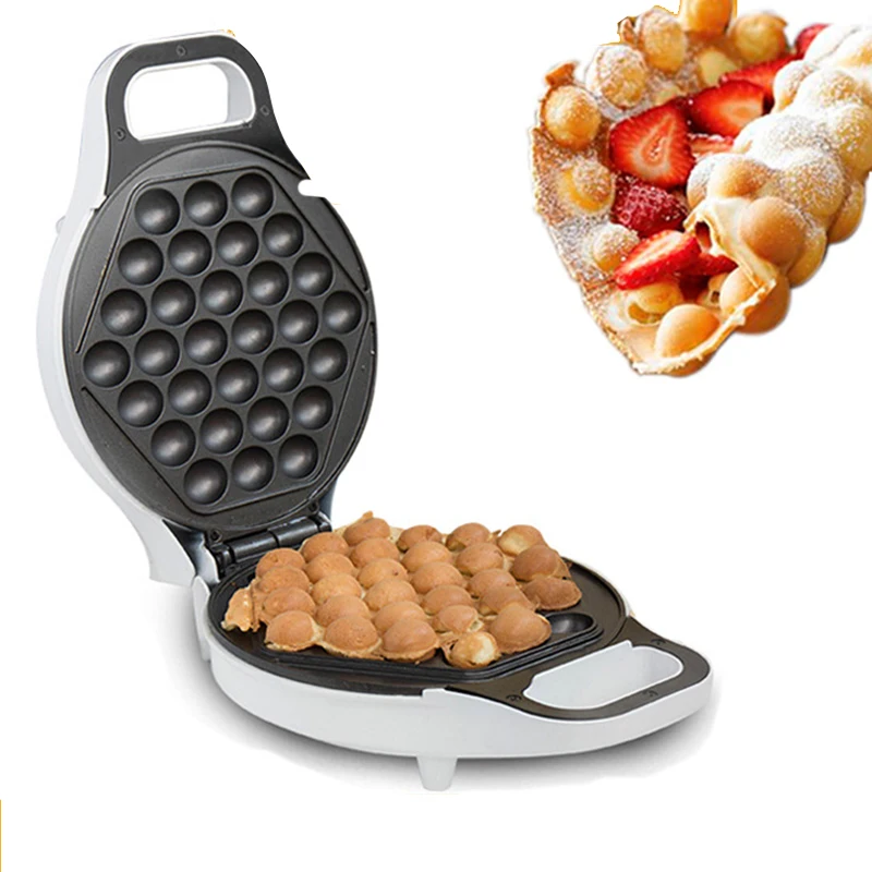 Бытовой электрический Egg Bubble Waffle-чайник 30 отверстия двойной форма для выпечки