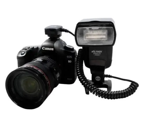 Viltrox OC E3 1 м ttl Off Камера Flash Горячий башмак кабель синхронизации Шнур для Canon 1200D 750D