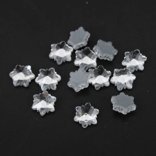Lce Flower 6mm Новинка! AAA Класс высокого качества с украшением в виде кристаллов прозрачные 30/100 шт. 30 форма не требующей горячей фиксации/клея на Стразы для ногтей, одежды - Цвет: Lce Flower 6mm