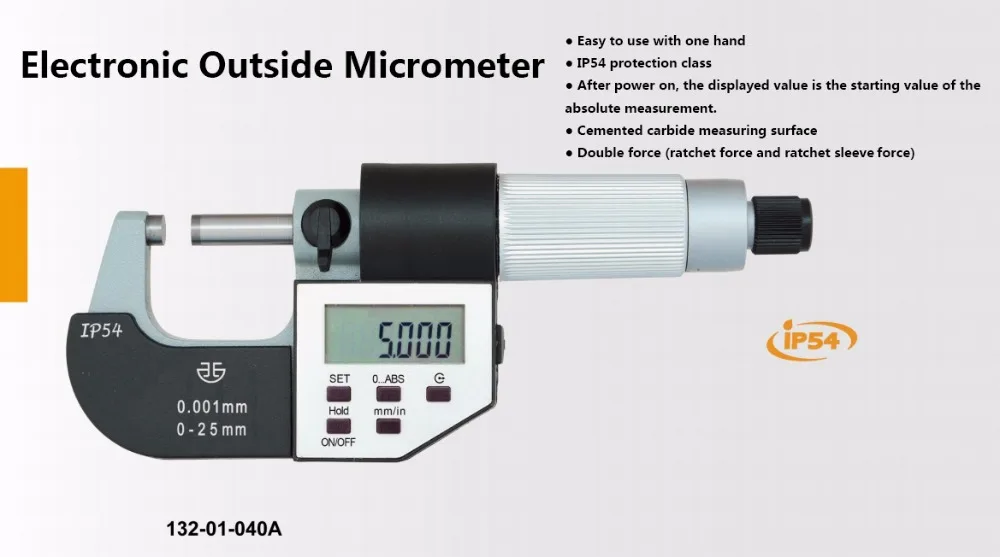 

Electronic Outside Micrometers 75-100mm 4-5inch 132-04-040