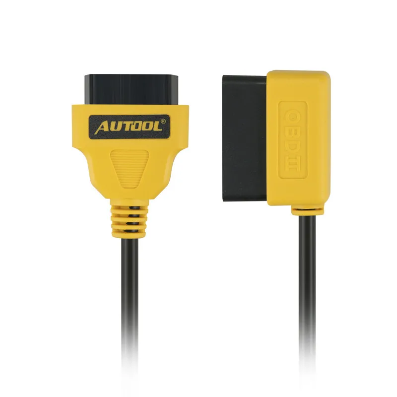 AUTOOL OBD OBD2 16 контактный кабель 1 м 40 дюймов кабель-удлинитель для мужского и