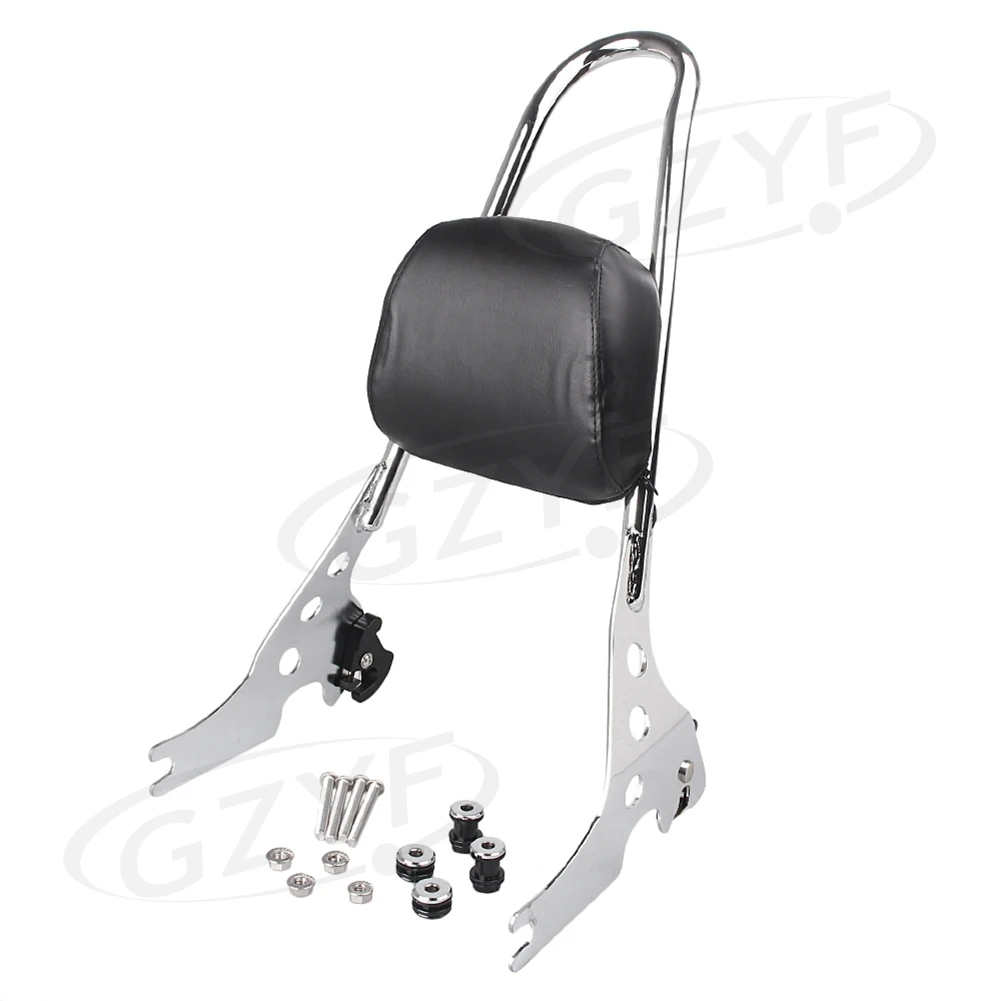 

Passenger Sissy Bar Backrest For Harley Davidson Sportster XL883C XL883R XL1200R XLH883 XLH1200 2004-2016 /XL1200C XL1200S 96-00
