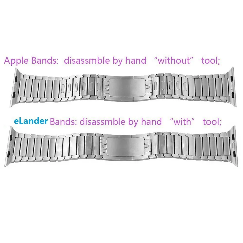 Ремешок для часов Apple iwatch подходит 38 мм 42 нержавеющая сталь оригинальное удаление