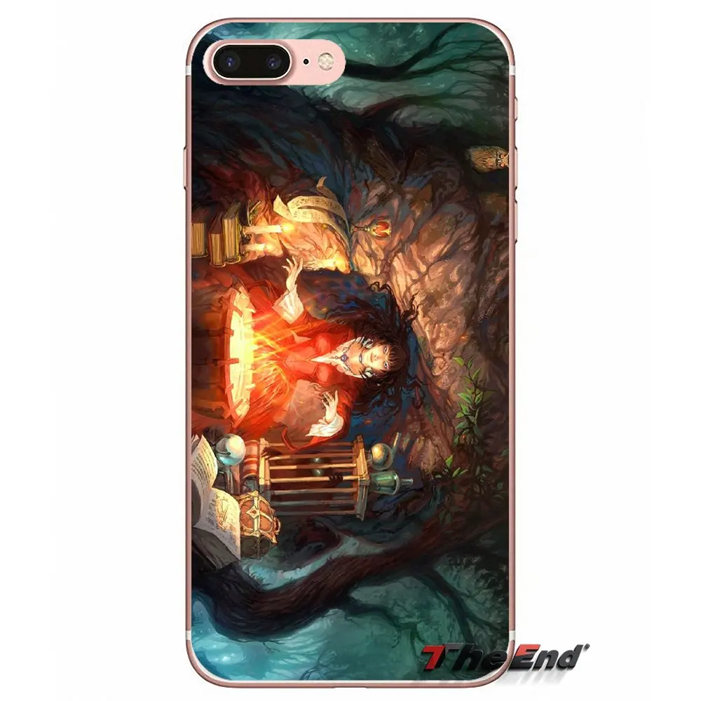 Transparent Soft Cases Covers Witch Poster For Apple iPhone X 4 4S 5 5S SE 5C 6 6S 7 8 Plus 6sPlus 6Plus 7plus 8plus | Мобильные