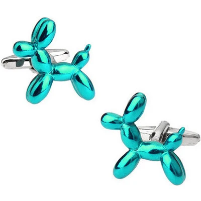 

C-MAN Luxury shirt Blue Dog cufflink for mens Brand cuff buttons cuff links High Quality abotoaduras Jewelry