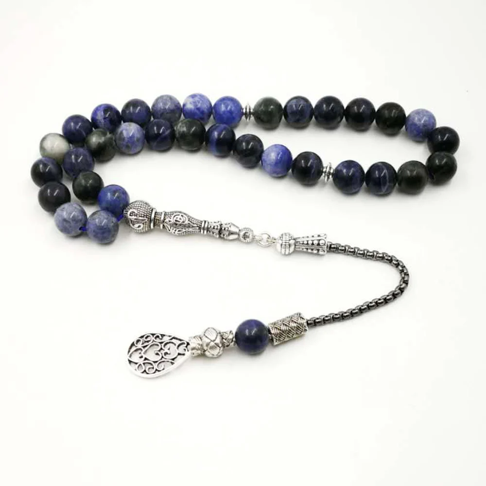 Натуральные четки Saudaleight Tasbih с специальными металлическими аксессуарами 33