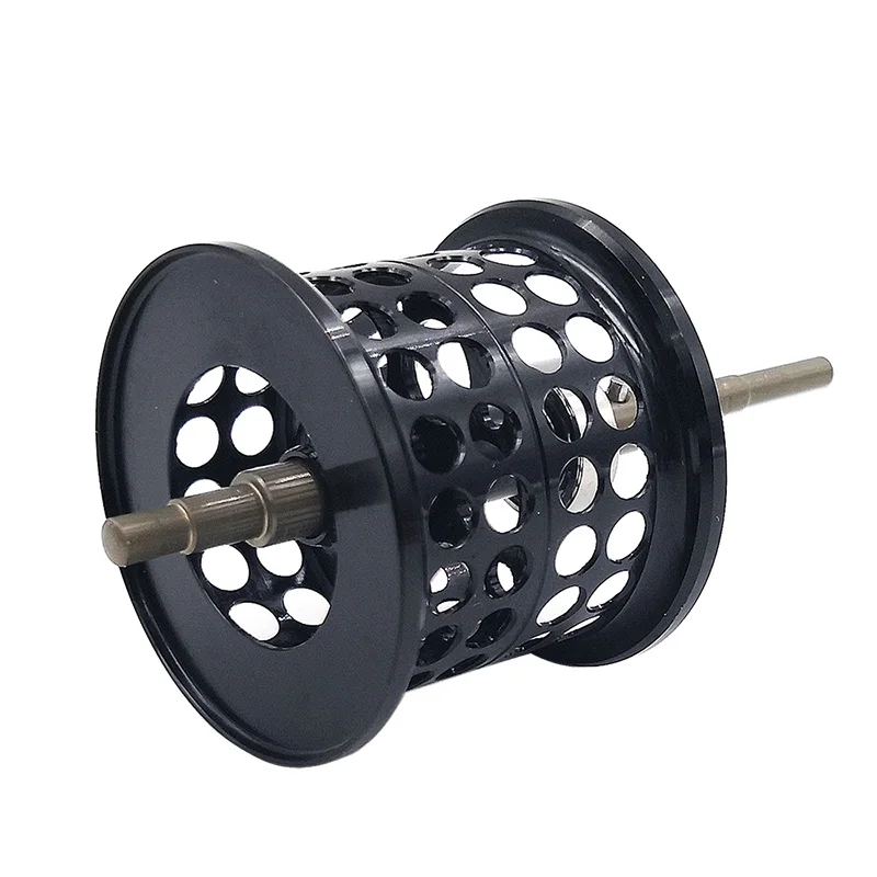 Black Катушка Сделай Сам 9,3 г для ABU PMAX3 BMAX3 SMAX3, катушка для наживки, катушка для рыбалки, запасная мелкая катушка для наживки баса, Мускусная форель - Цвет: Black