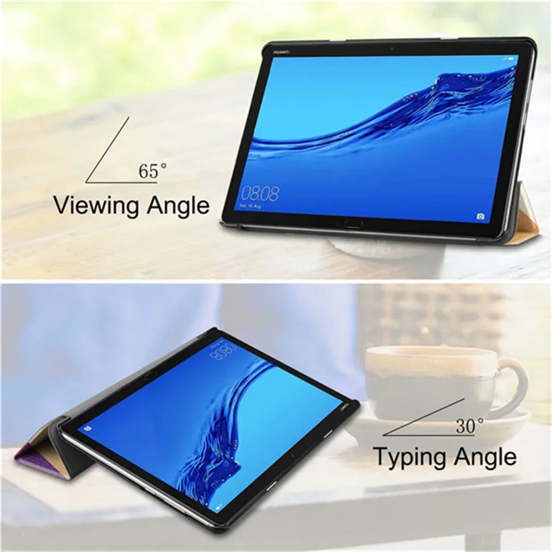 Принт чехол для huawei MediaPad M5 lite10'' Lite 10 BAH2-L09/W19 DL-A планшеты 1 + Защитная пленка