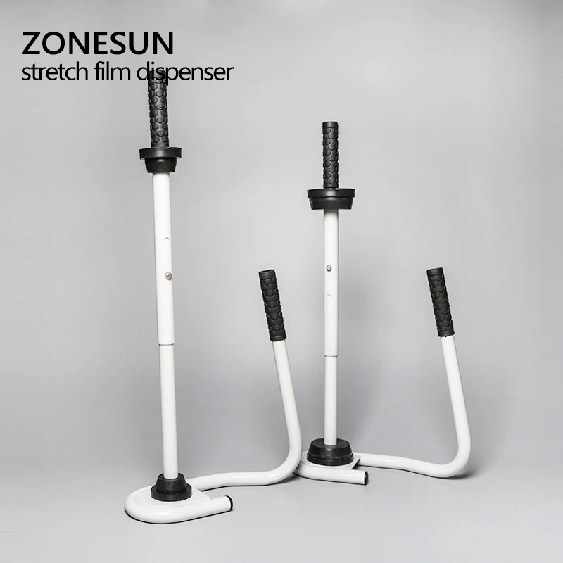 ZONESUN 76 мм диспенсеры для стрейч пленки ручная упаковочная машина упаковки и