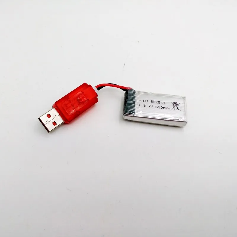 3 7 V 650mAh батарея USB зарядка SYMA X5 X5C M68 HQ 905 CX 30 BBS868 R/C вертолет Квадрокоптер Rc ЗАПАСНЫЕ