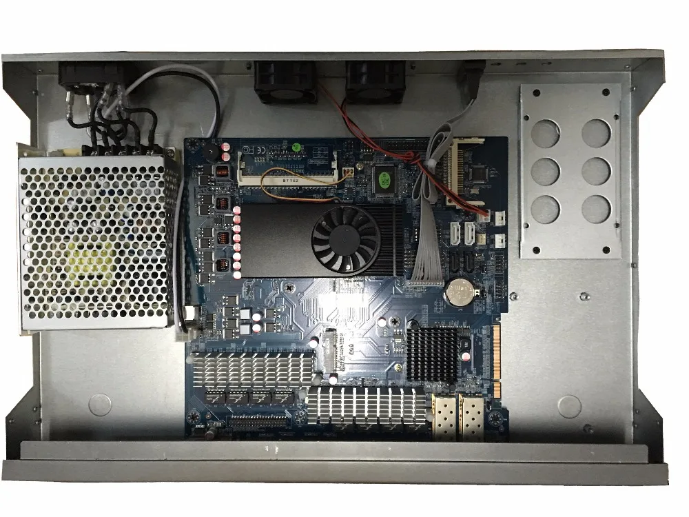 Intel 2117u 8 Lan портов аппаратное устройство с 2 sfp порт вентилятор PFS 2G ram 8G SSD причастник R7