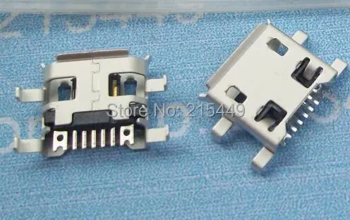 100pcs/lot Micro 7pin usb connector 0.72 use for repair mobile tablet | Обустройство дома