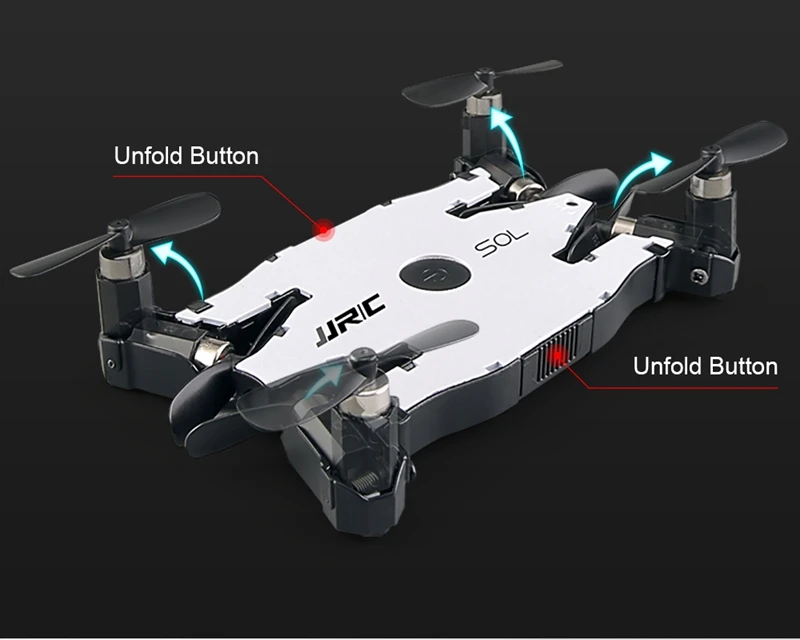 JJRC JJR/C H49 720P камера Авто Складная Рука RC Квадрокоптер Дрон wifi ультратонкий режим удержания высоты Вертолет VS H37 H47