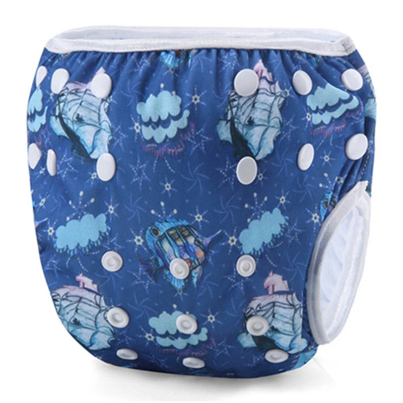 2017 Детские Плавки Подгузники ткань пеленки детские купальники купальный костюм